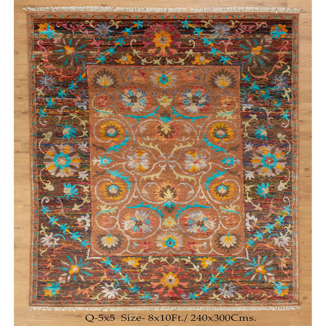 8x10 Dark Bronze Afghan Bidjar Hand knotted Oriental Rug | Shritija Rugs | Shritija Rugs | Rugs Online London